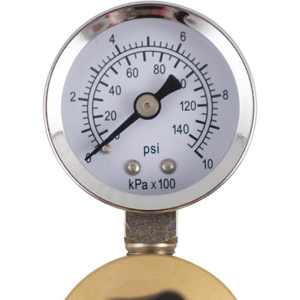 Dual Gauge Oxygen Regulator - For Disposable Tanks