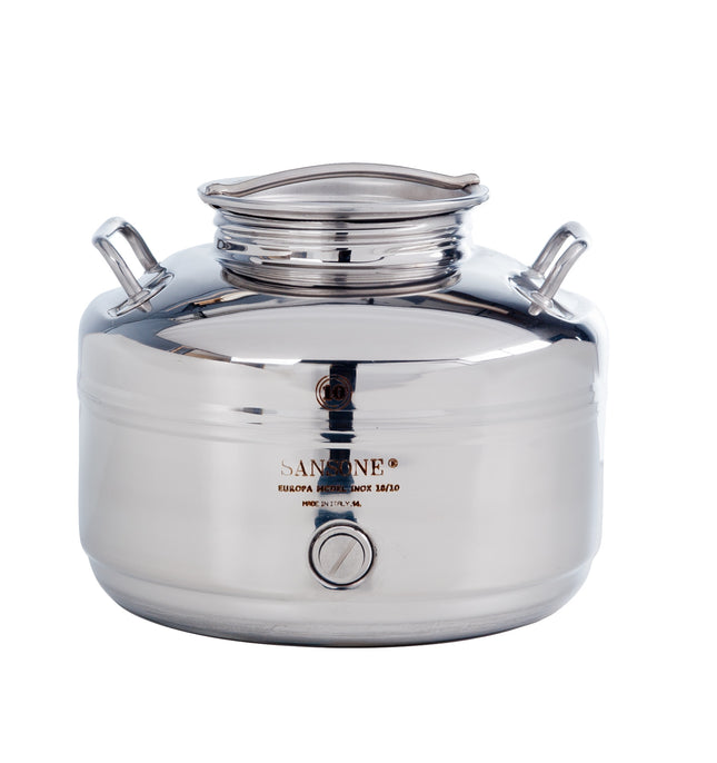 Sansone Stainless Fusti Tank - Eurowelded (Europa Model) - 10L