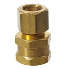 Brass - 1/2 in. comp x 1/2 in. fpt