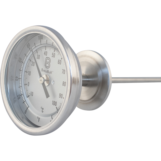BrewBuilt 1.5 in. T.C. Thermometer - 6 in. length