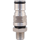 Body Connect - Gas In Ball Lock Post w/ Bulkhead Assembly