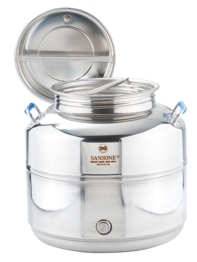 Sansone Stainless Fusti Tank - Eurowelded (Europa Model) - 30L