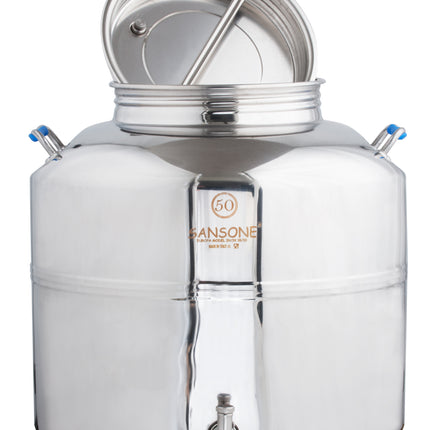 Sansone Stainless Fusti Tank - Eurowelded (Europa Model) - 50L