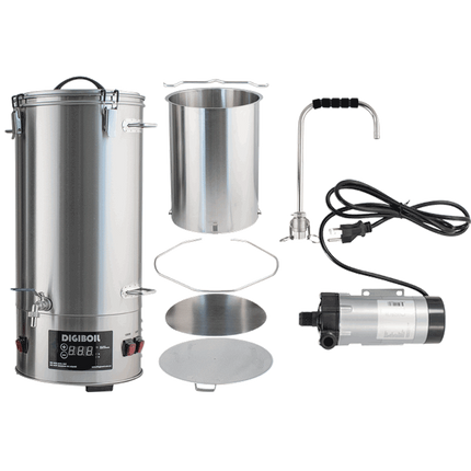 DigiMash w/ Pump Kit - DigiBoil 35L, Mash Upgrade and Recirculation Pump Kit - 110V