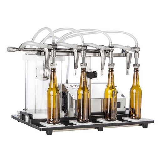 Enolmaster Vacuum Bottle Filler for Beer and Wine (4 Head)