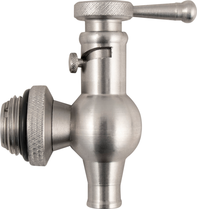 Sansone 340 Stainless Fusti Tap - 1/2 in. BSP