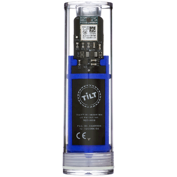 Tilt™ Hydrometer and Thermometer - Blue