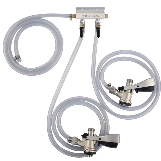 Komos Jockey Box Connection Kit - 2 Tap American Sanke D
