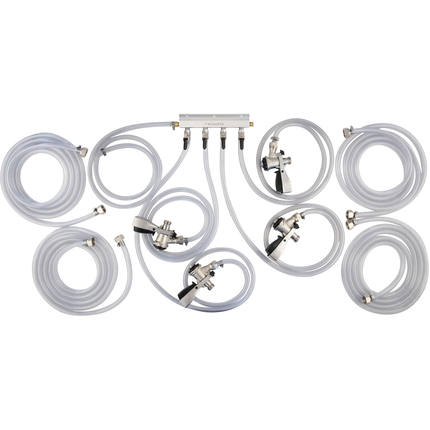 Komos Jockey Box Connection Kit - 4 Tap American Sanke D