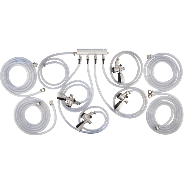 KOMOS® Jockey Box Connection Kit - Sanke Coupler (4 Tap)