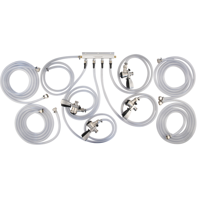 Komos Jockey Box Connection Kit - 4 Tap American Sanke D