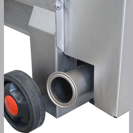 EnoItalia Jolly 25 Destemmer | Built-In Must Pump | Stainless Steel | 2 HP | 220V Single Phase - Refurbished