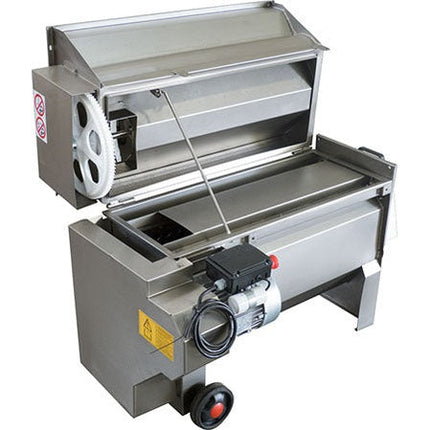 EnoItalia Jolly 25 Destemmer | Built-In Must Pump | Stainless Steel | 2 HP | 220V Single Phase - Refurbished