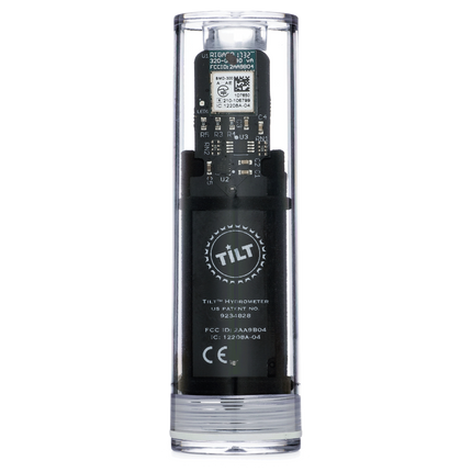 Tilt Hydrometer and Thermometer - Black