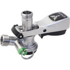KOMOS Keg Coupler - D-Style Sanke Coupler with PRV (Stainless)