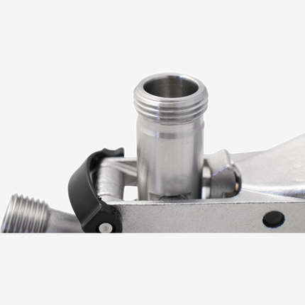 KOMOS Keg Coupler - D-Style Sanke Coupler with PRV (Stainless)