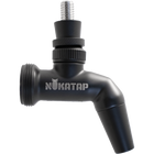 Nukatap Stealth Bomber Stainless Steel Faucet (Matte Black / Black Spout)