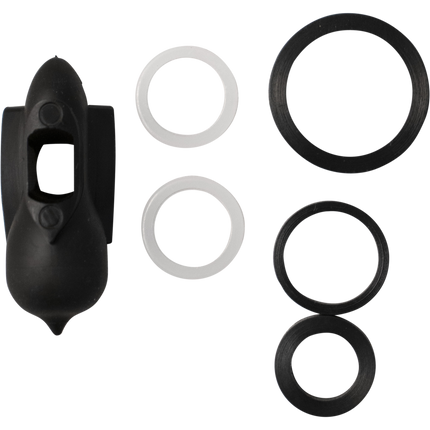 Nukatap Stealth Bomber Stainless Steel Faucet (Matte Black / Black Spout)