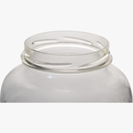 1 Gallon Glass Widemouth Jar - No Lid - Each (Lug Finish)