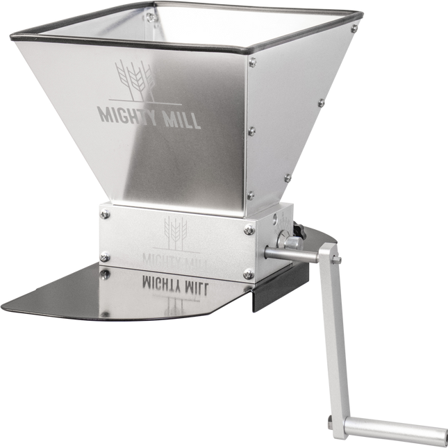 Mighty Mill 2 Roller Grain Mill w/ Base