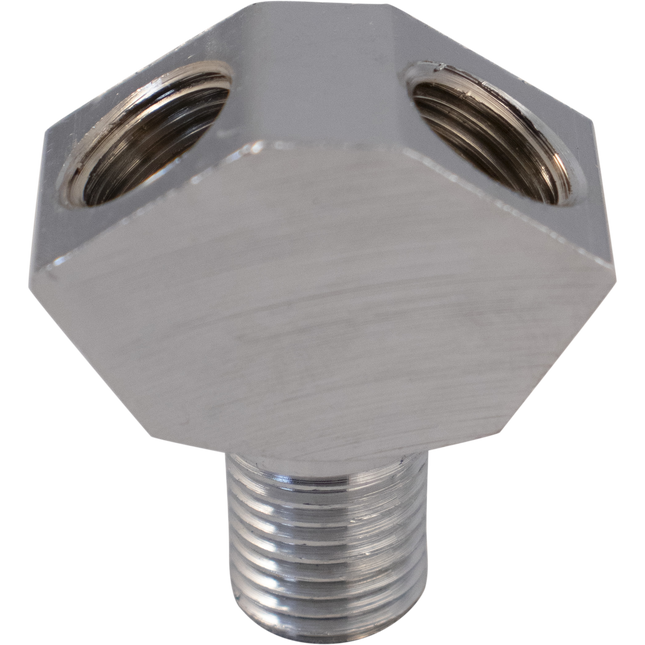 Y-fitting - 1/4MPT x 1/4FPT x 1/4FPT