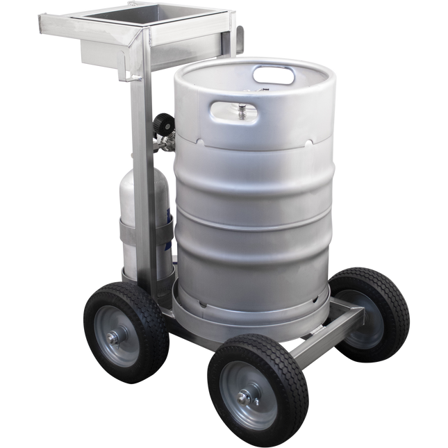 Rolling Cart for Cellar Kegs