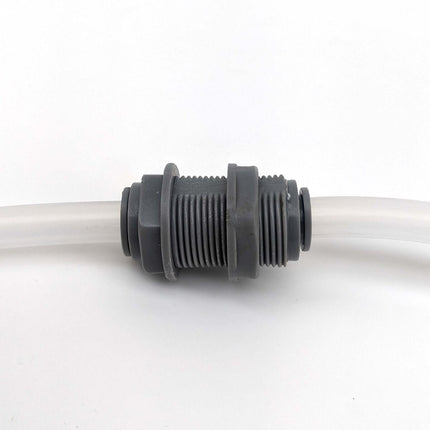 Duotight - 9.5mm (3/8) Female Bulkhead w/ Lock Nut