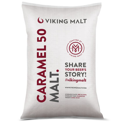 Malt - Viking Malt Caramel 50 (20L) - Per Lb (Showroom Only)
