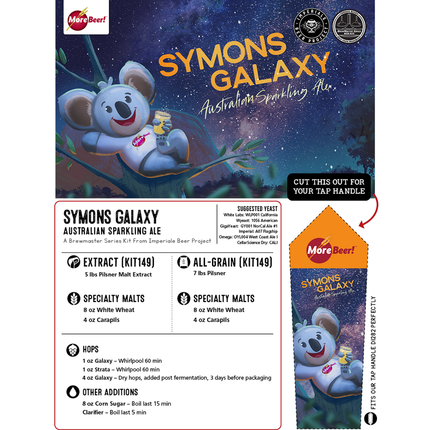 Kit (All Grain) - Symons Galaxy - Australian Sparkling Ale - PLACEHOLDER