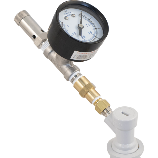 Ball Lock Valve With Gauge and PRV