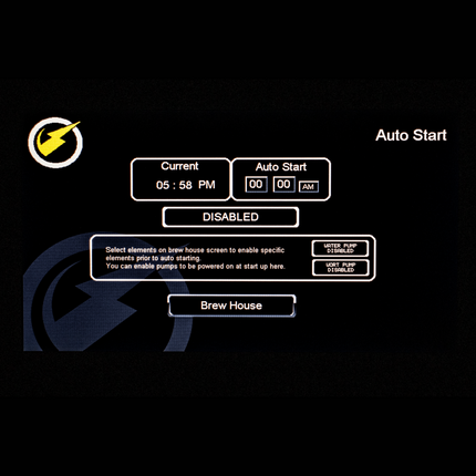 Touch Screen Control Panel for 7 bbl MoreBeer! Pro Brewing System