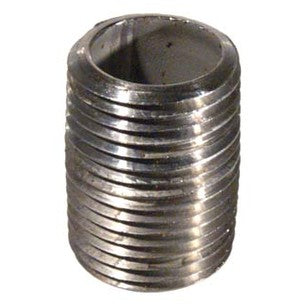 Stainless Nipple - 1/2'' x 1