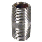 Stainless Nipple - 1/2 in x 1.5 in Threaded