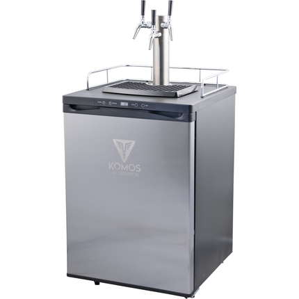 Komos V2 Kegerator - Wine Kegerator - with Stainless Tower, NukaTap SS Faucet, Regulator Adapter - FREIGHT ONLY - PLACEHOLDER