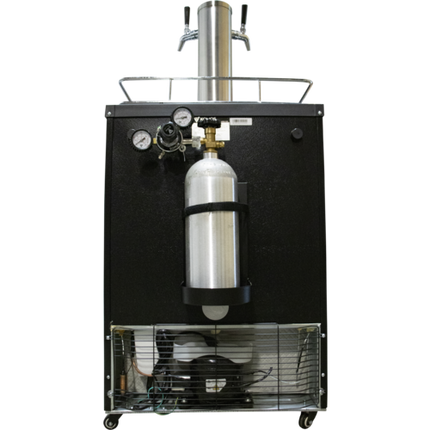 Komos V2 Kegerator - Wine Kegerator - with Stainless Tower, NukaTap SS Faucet, Regulator Adapter - PLACEHOLDER