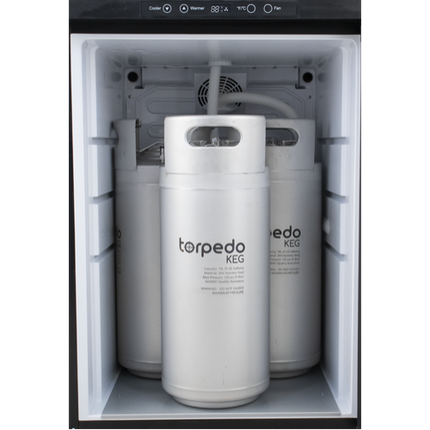 Komos V2 Kegerator - Wine Kegerator - with Stainless Tower, NukaTap SS Faucet, Regulator Adapter - PLACEHOLDER
