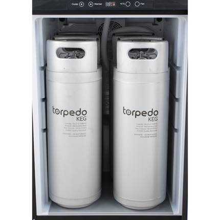 Komos V2 Kegerator - Wine Kegerator - with Stainless Tower, NukaTap SS Faucet, Regulator Adapter - PLACEHOLDER