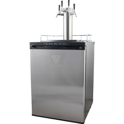 Komos V2 Kegerator - Wine Kegerator - with Stainless Tower, NukaTap SS Faucet, Regulator Adapter - PLACEHOLDER