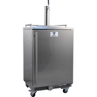 Komos Stainless Steel Outdoor Kegerator with Stainless Tower and NukaTap Faucets - PLACEHOLDER