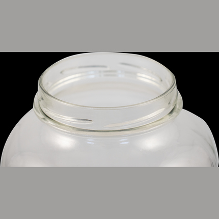 1 Gallon Glass Jar Fermenter Kit - Lug Finish - S-Shaped Airlock