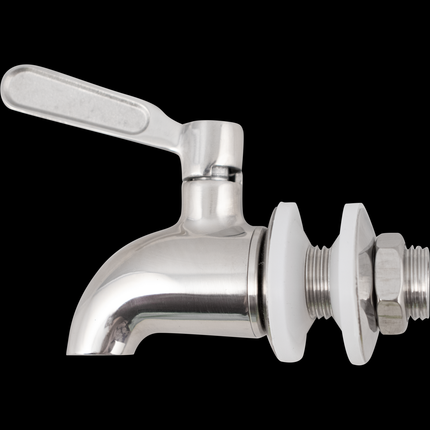 5L Glass Beverage Dispenser With Infuser and SS Spigot