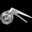 ForgeFit - 2 in. T.C. Butterfly Valve (304 S/S) 7 Position - Stainless Handle