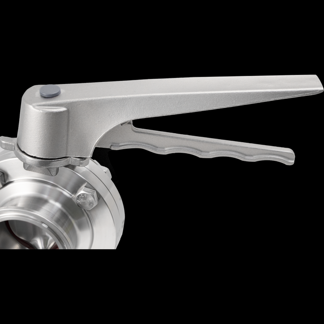 ForgeFit - 2 in. T.C. Butterfly Valve (304 S/S) 7 Position - Stainless Handle