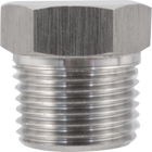 Stainless plug - 1/2 in. MPT Plug - Solid