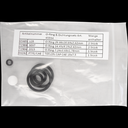 Sealing Kit for Replacement Pump for Variable Volume Lid - Stainless Steel