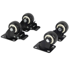 Komos Kegerator - Replacement Casters - Set of 4 (2 locking, 2 non-locking)