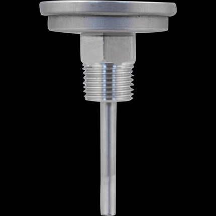 1/2" MPT Dial Thermometer for Kettles - 2 in. Face