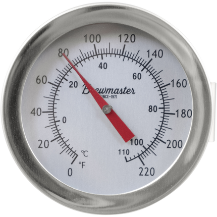 Brewing Thermometer - 2 in. x 12 in.