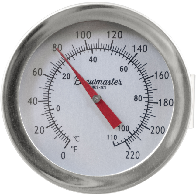 Brewing Thermometer - 2 in. x 12 in.