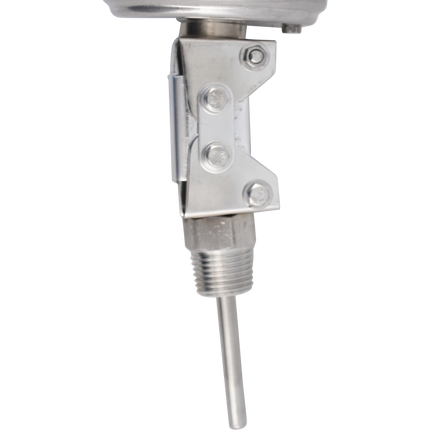 1/2" MPT Adjustable Angle Dial Thermometer For Kettles - 3" Face